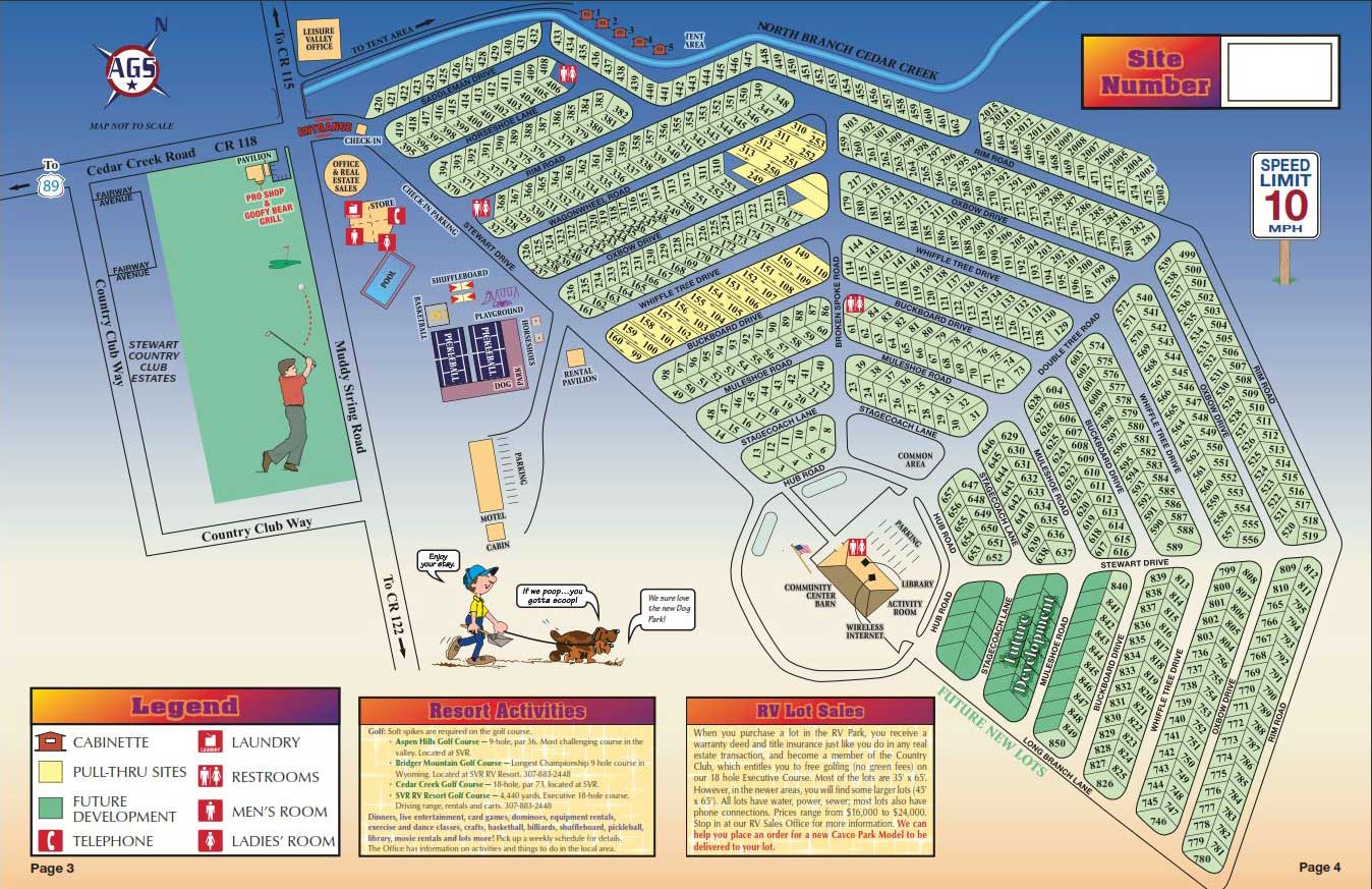 Maps – Star Valley Ranch Resort